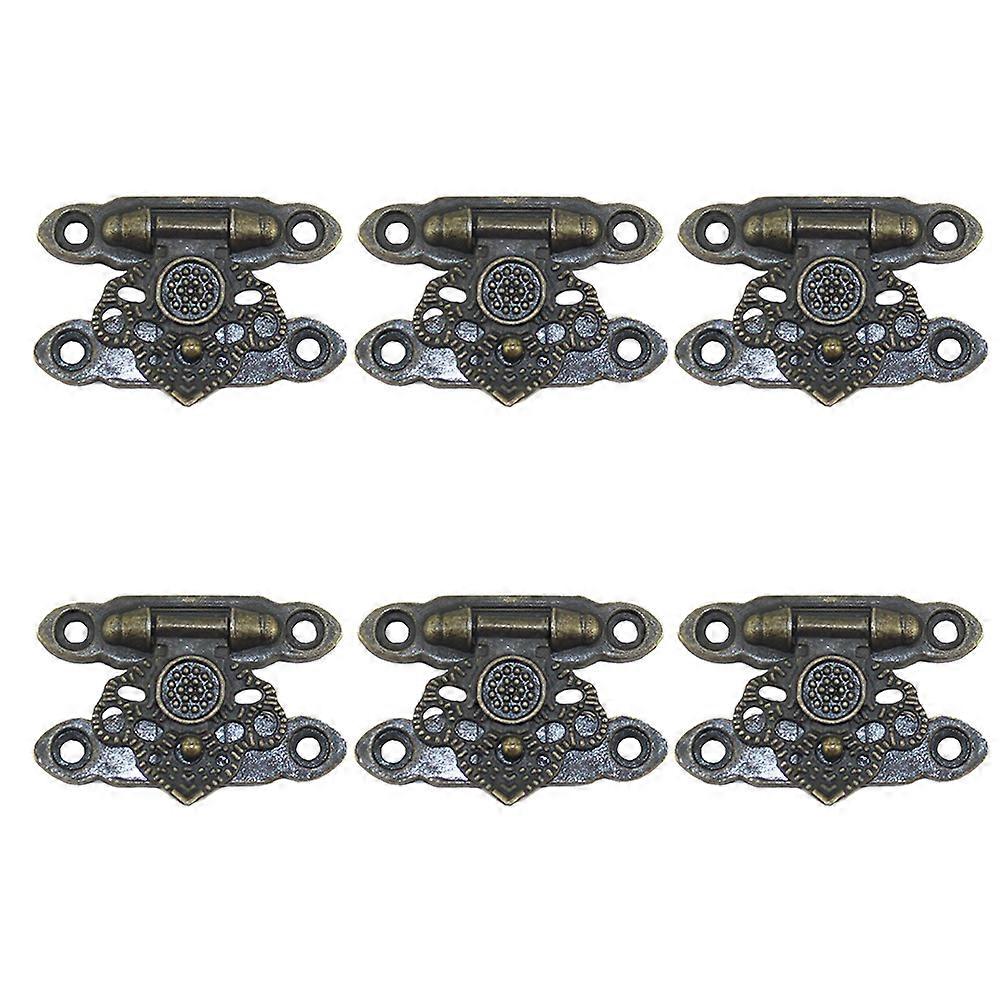 Hardware Zinc Alloy Lock Latches for 48Pcs Decorative Clasp Set