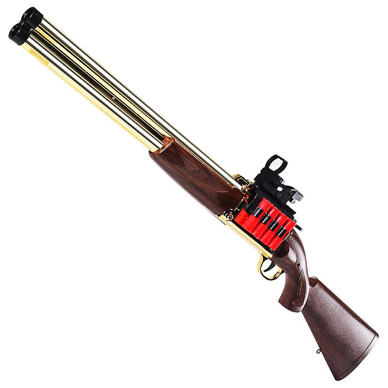 S686 Double-barreled Shotgun Spray Children's Toy Boy Simulation Shell-throwing Shotgun Soft Bullet Gun Xm1014 Sniper Rifle