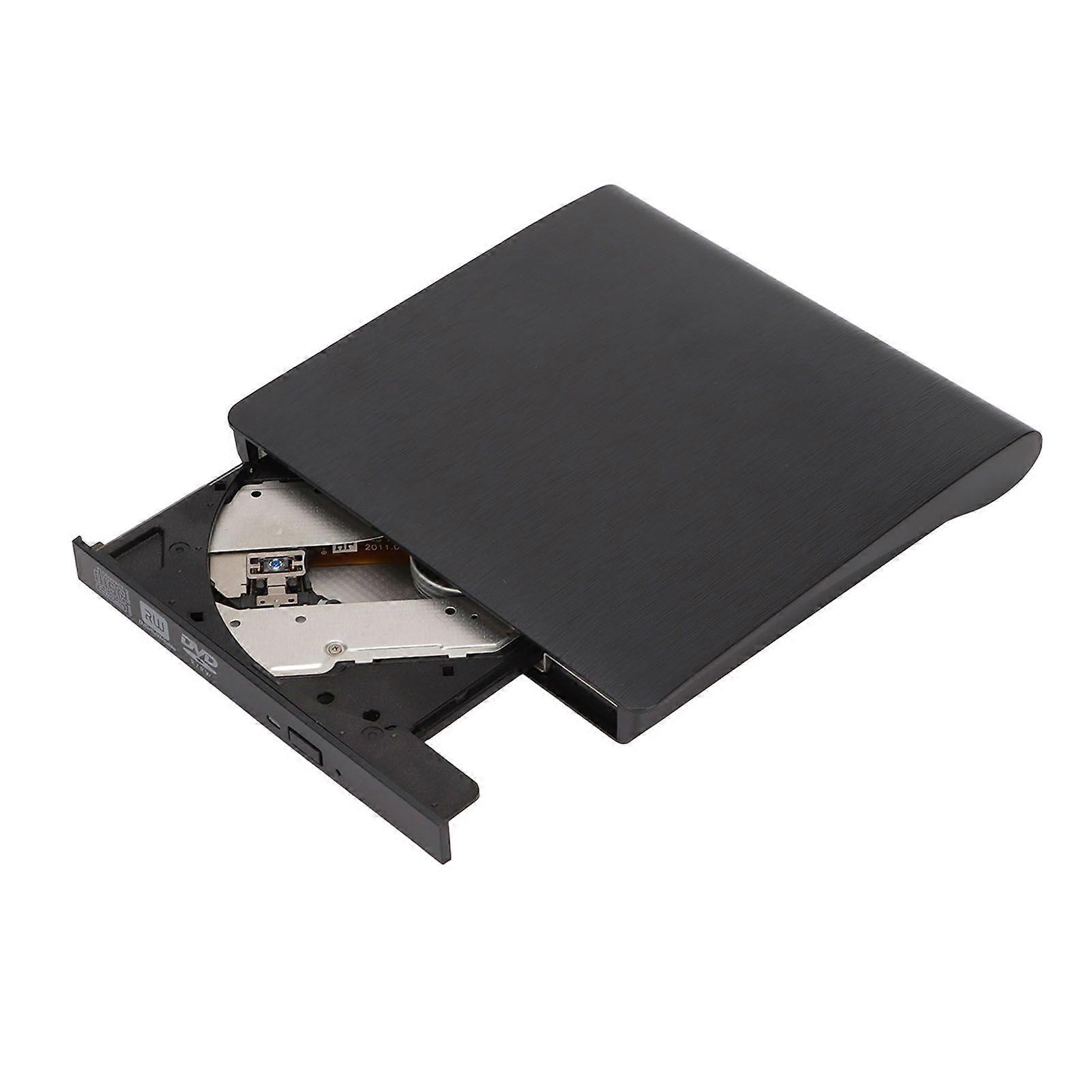 USB DVD Drive RW USB3.0 Slim Design Stable Transmission Low Resistance Plug and Play Wide Application External DVD Drive