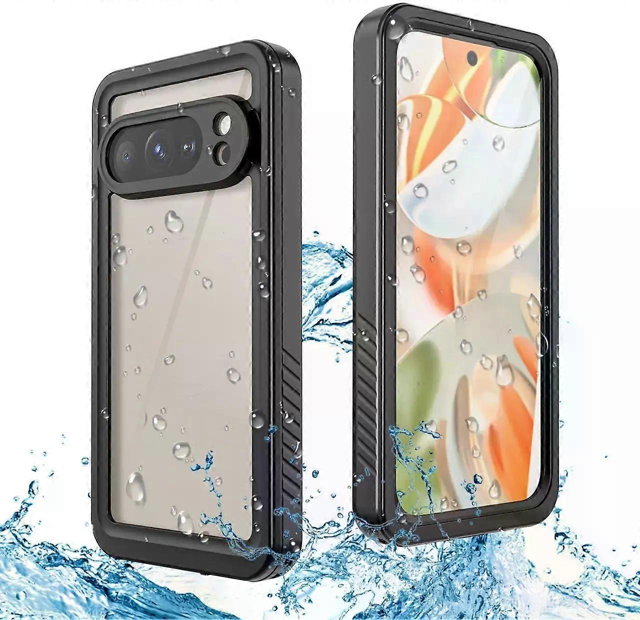 For Pixel 10 Pro Waterproof Case, Shockproof Protection Phone Cover for Google Pixel 10 Pro, Full Coverage with Screen Protector, Wireless Charging Co