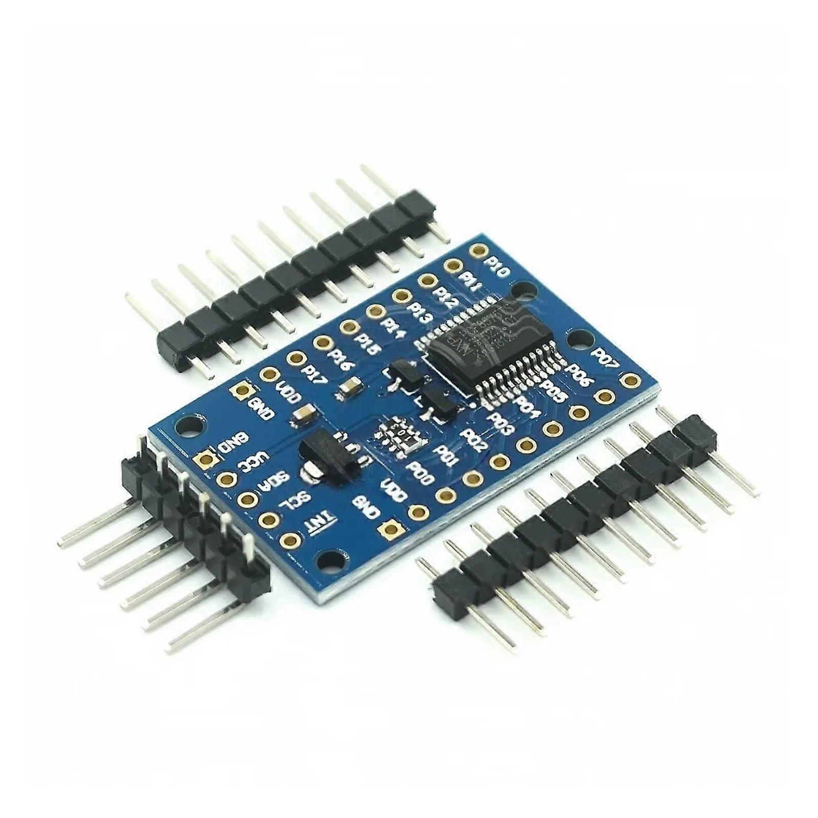 IO Port Expander Module, 16Channel I2C Interface, DC 2.55.5V, Speed Select, 1 Piece