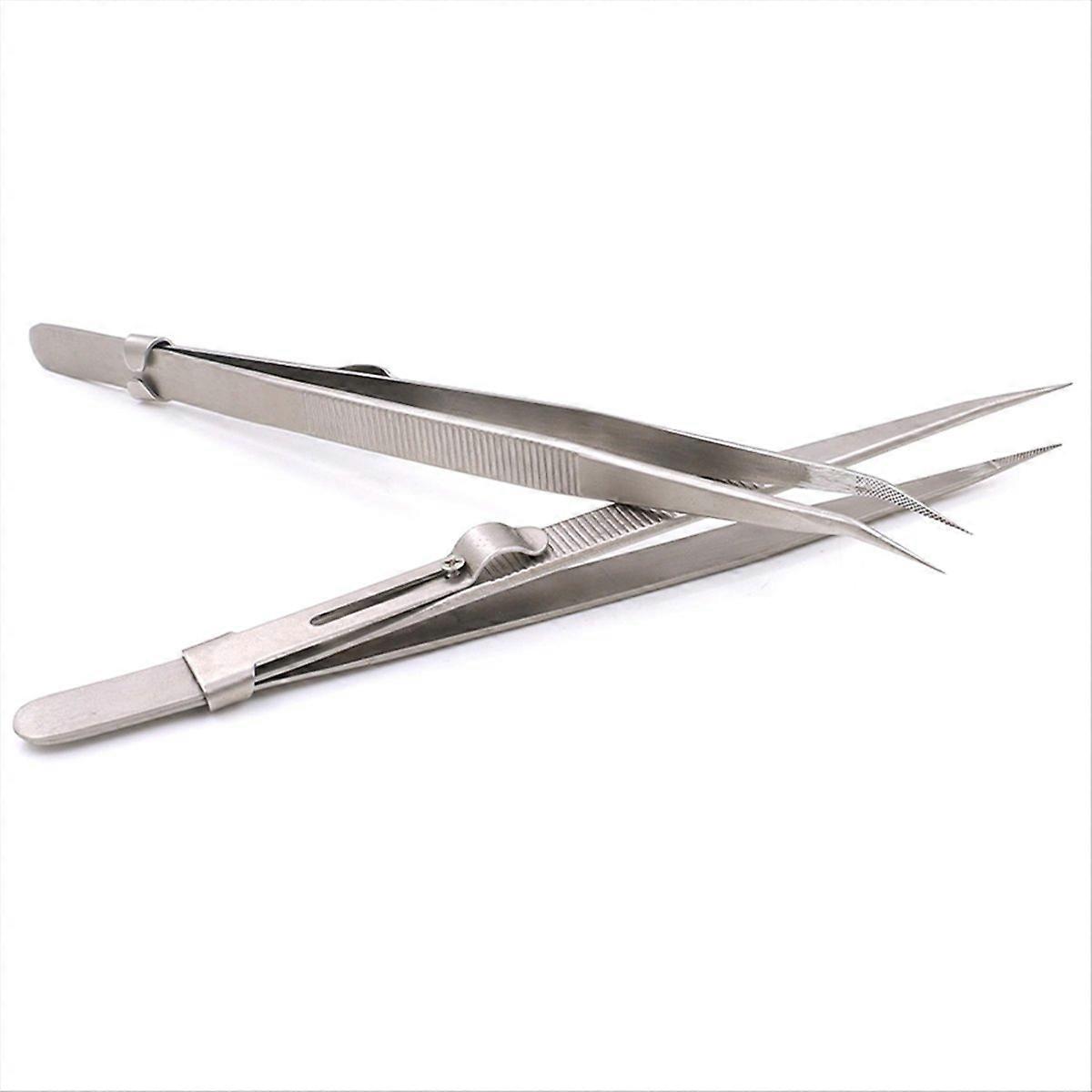 2PCS Precision Tweezers, Model Hobby Making Tools,