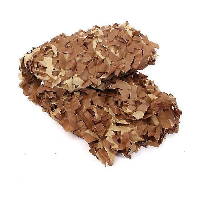 TEMPSA Camouflage Netting Desert Military Woodlands Leaf For Hunting Camping 1.5X5M