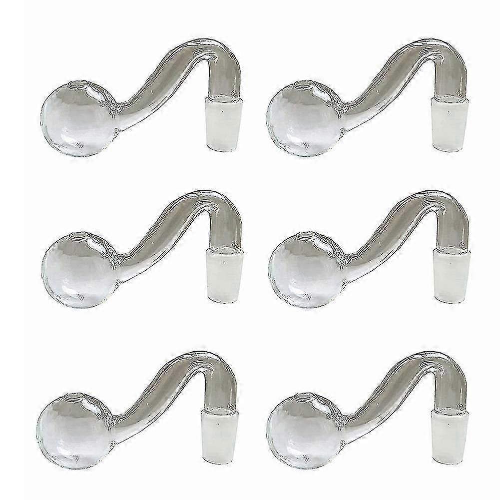 6 Pcs Oil Lamp Burners,glass Funnel For Science And Lab Experiments(14 Mm/ 0.56 Inch)z