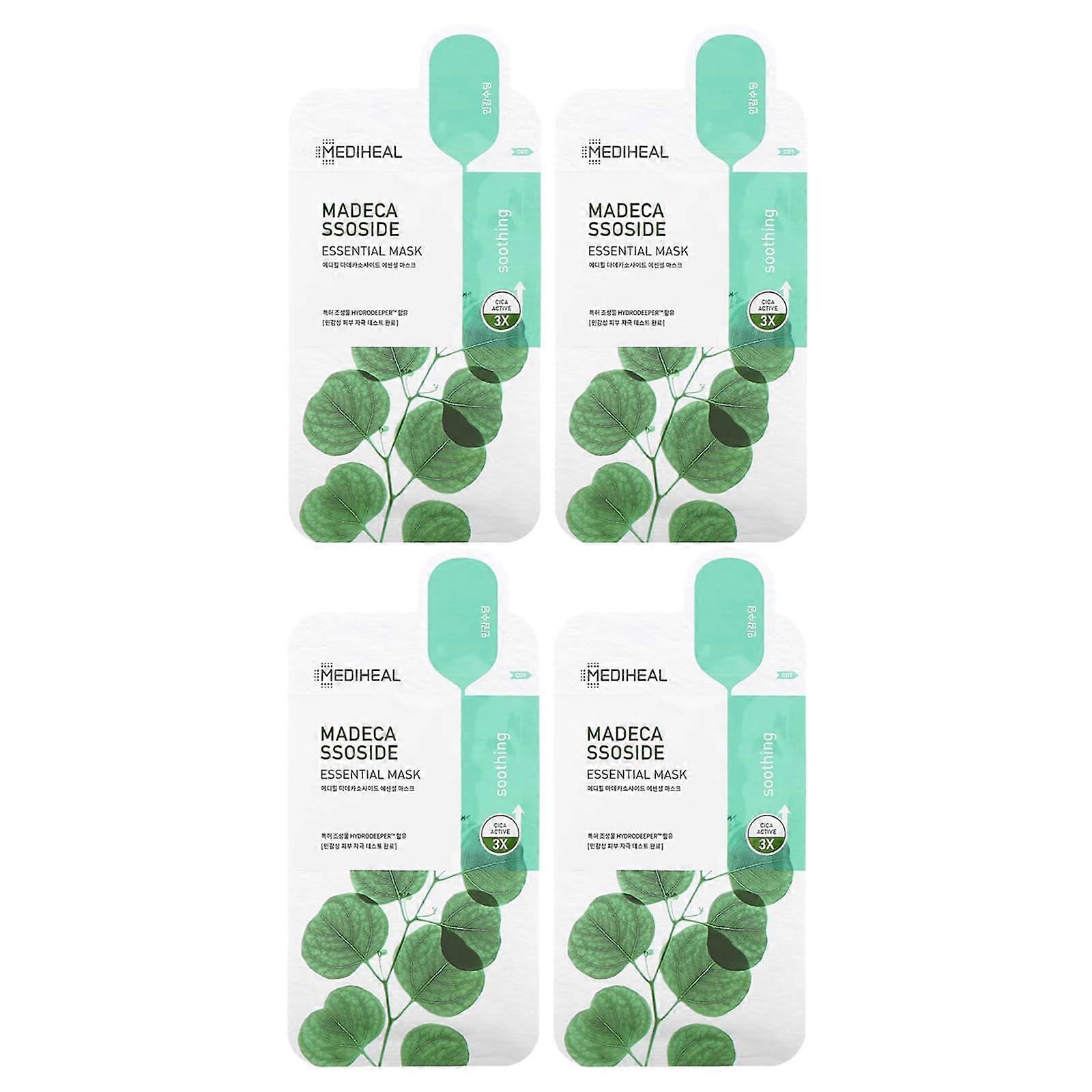 Madecassoside, Essential Beauty Mask, 4 Sheets, 0.81 fl oz (24 ml) Each