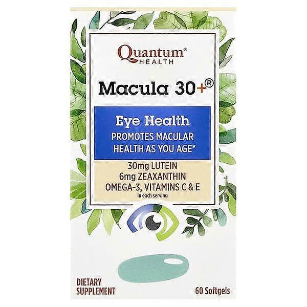 Quantum Health, Macula 30+ÃÂÃÂ®, Eye Health, 60 Softgels