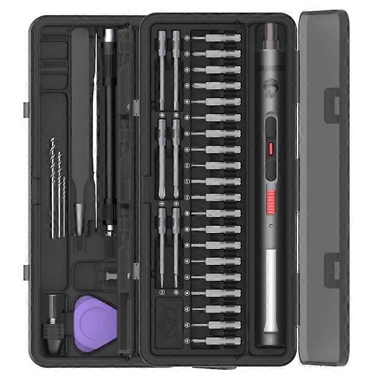 ZRUXE CS0802A 42-Piece Rechargeable Electric Screwdriver Set