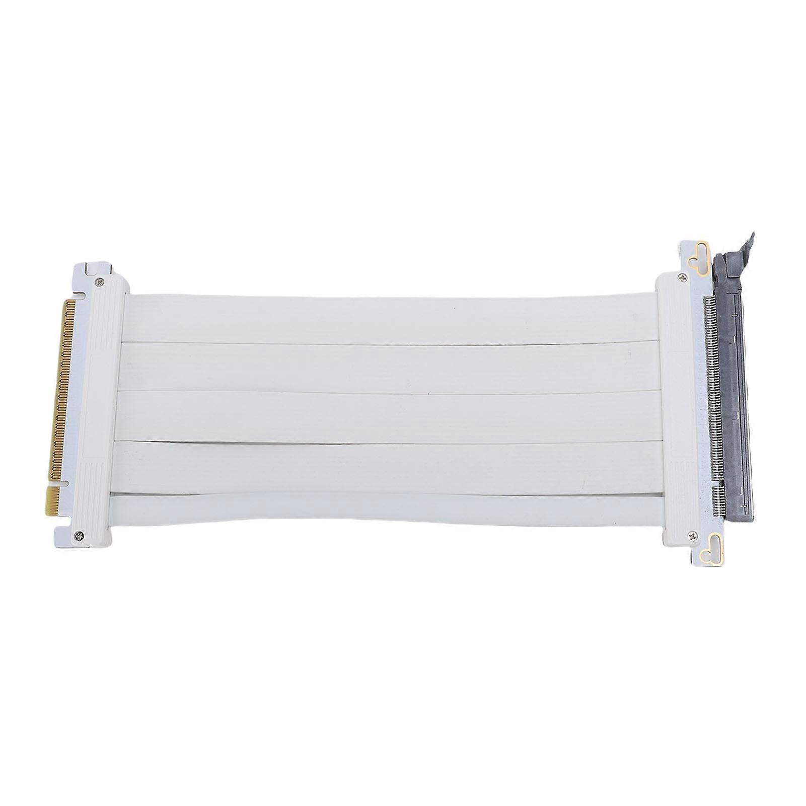PCIE 5.0 X16 Riser Cable 180 Degree 128Gbps High Speed GPU Extension Cable 20cm