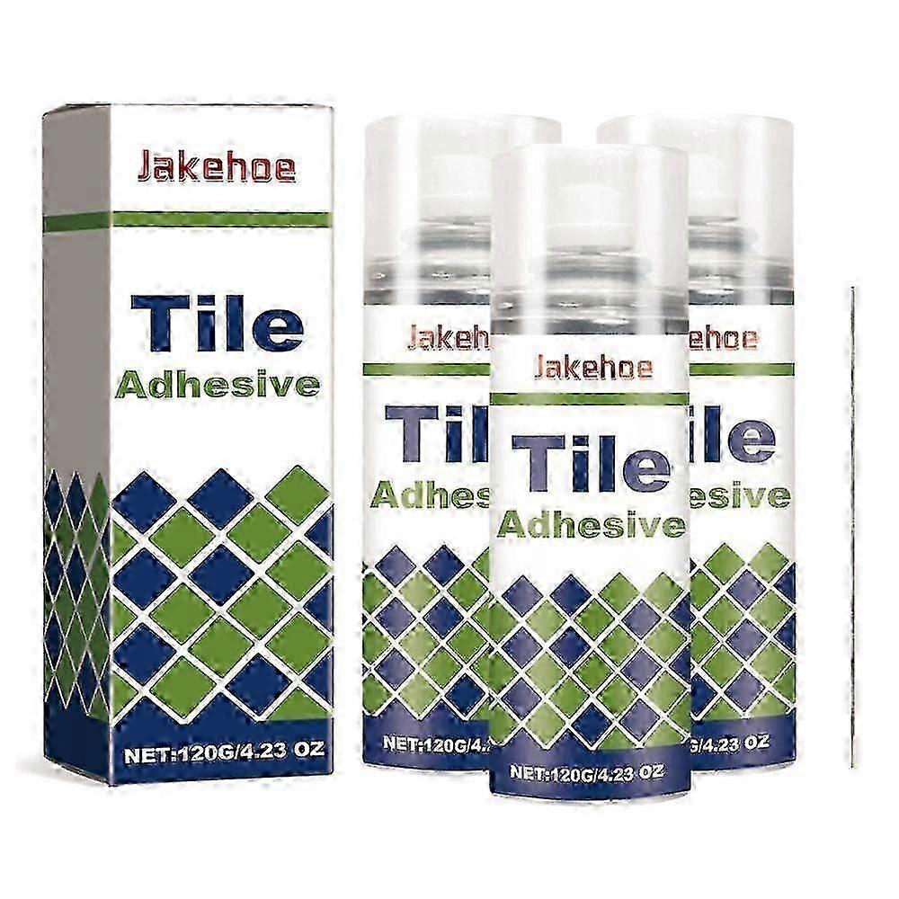 3X Tile Drum Repair Adhesive, Strong Adhesive Ceramic Tile Empty Drum Agent