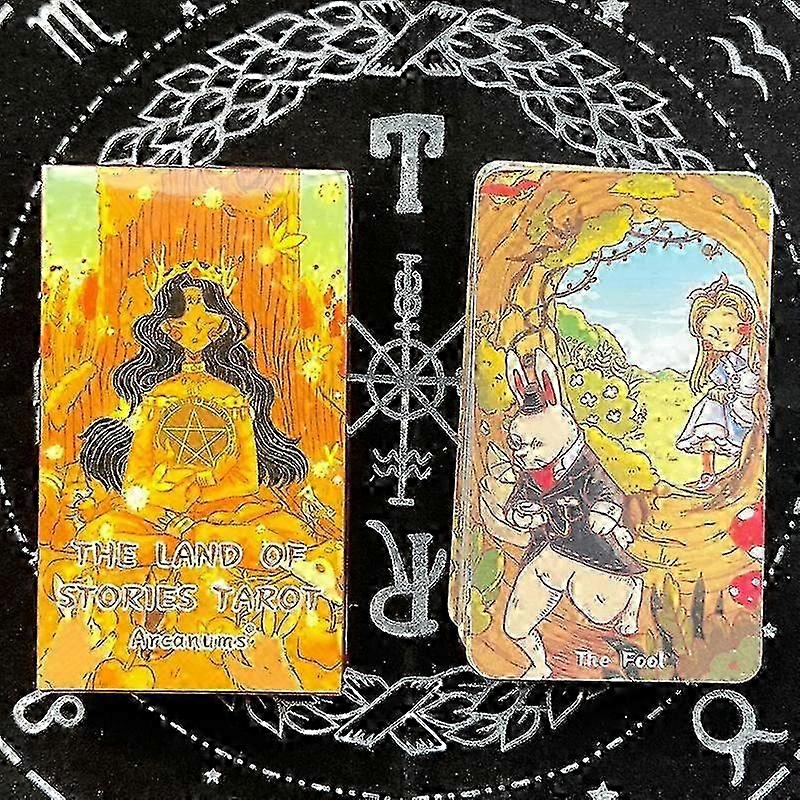 Tarot Cards Deck, Beginner-Friendly Oracle Card Set for Mystical Learning & Game