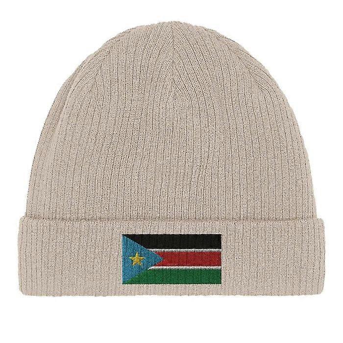 Beige South Sudan Flag Cap