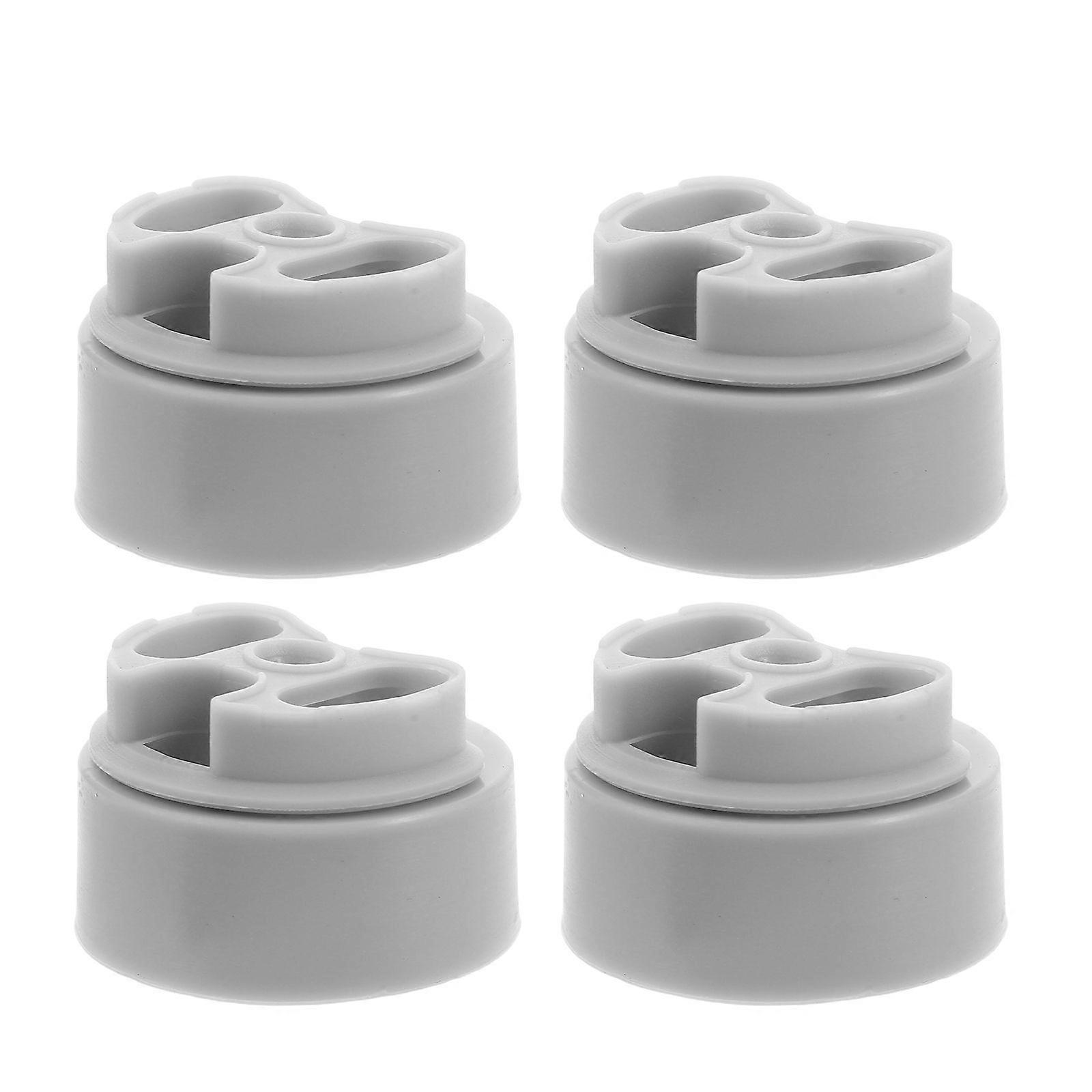 4pcs Rice Cooker Valve Silicone Pad Replacement - Inner Lid Gasket - Steam Vent Sealer - Compatible with Bear DFB-P20H1/DFB-P20N5