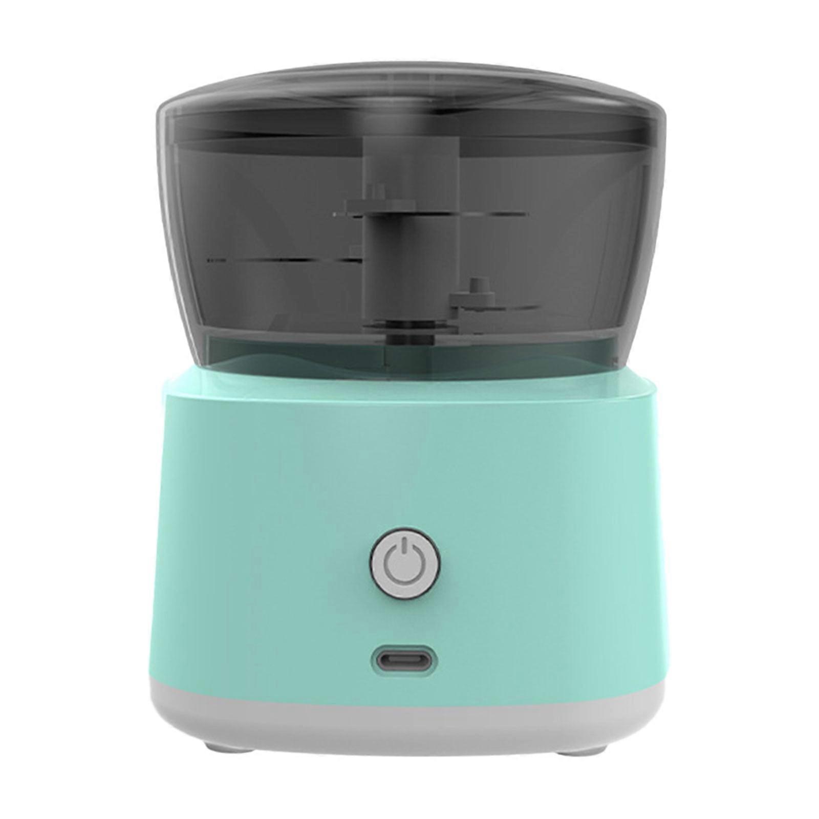 2023 New Year Savings! WJSXC 300ML Electric Food Chopper, 45W Mint Green, Multi-Functional for Meat, Veggies, Fruit, Nuts & 2 compatible with Sharp