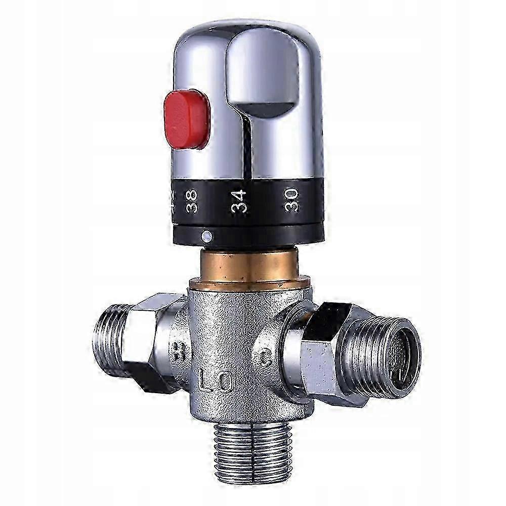 Thermostatic Mixer 1/2" Mixing Valve With Thermostat