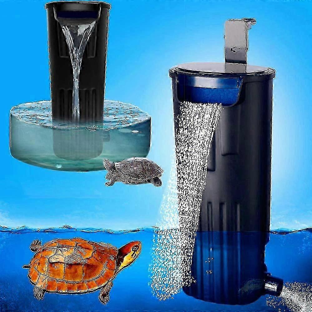 Mute Turtle Filter Submersible Water Filter For Turtle / Aquarium Tank Filtration 600l / H