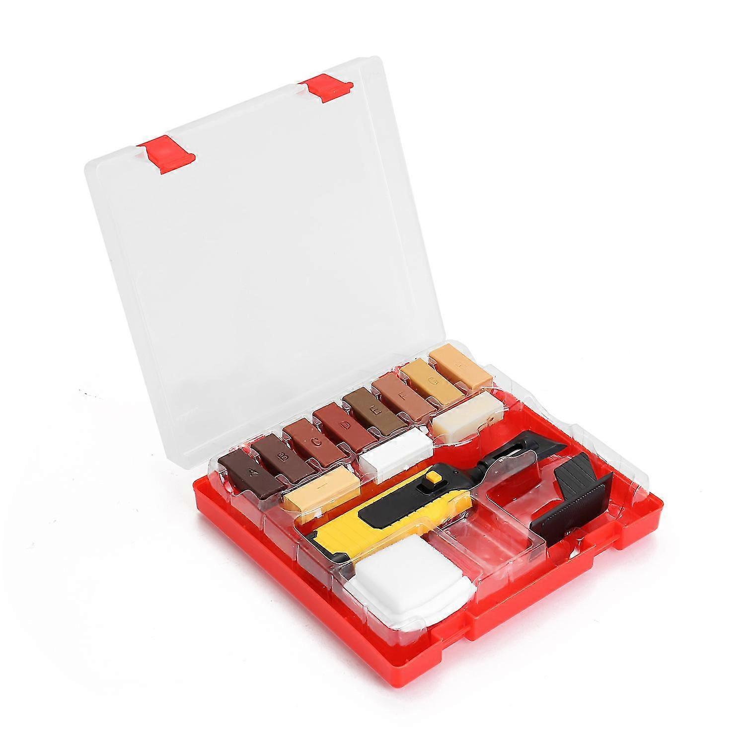 Laminate Repairing Kit Wax System Floor Worktop Sturdy Casing Chips Scratches Mending Only Consumables C