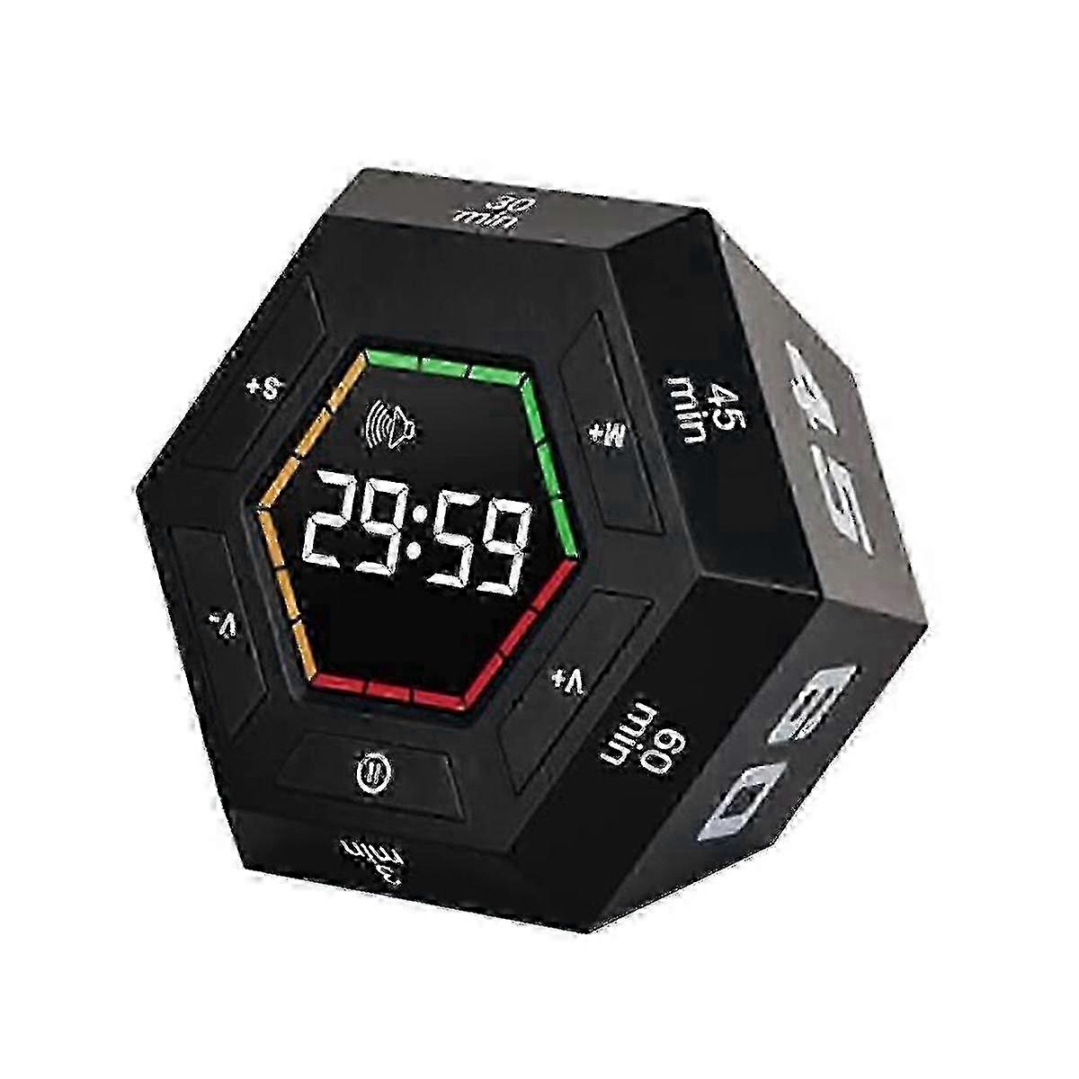 Pomodoro Timer, Productivity Timer,3, 5, 15, 30, 45, 60 Minute Preset Smart Countdown Timer, Time Ma