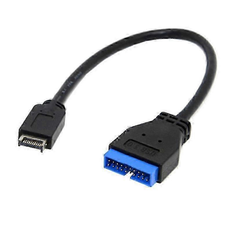 Usb 3.1 Type-c Mini 20 Pin Front Panel Header To Usb 3.0 Standard 19/20pin Header Extension Cable 20cm For Asus-motherbo SZRH