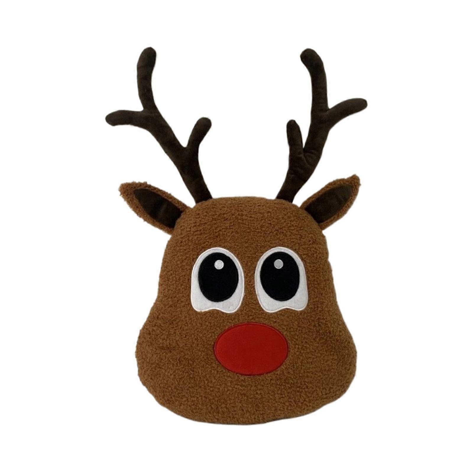 Generic Clearance Christmas Pillow Plush Christmas Tree Pillow Candy Pillow Pocket Simple But Not Simple Delicate and Skin-Friendly Pillowcase