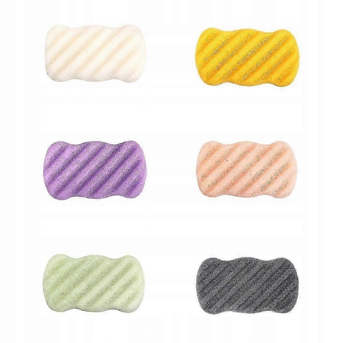 6 Pcs Konnyaku For Face And Body Deep