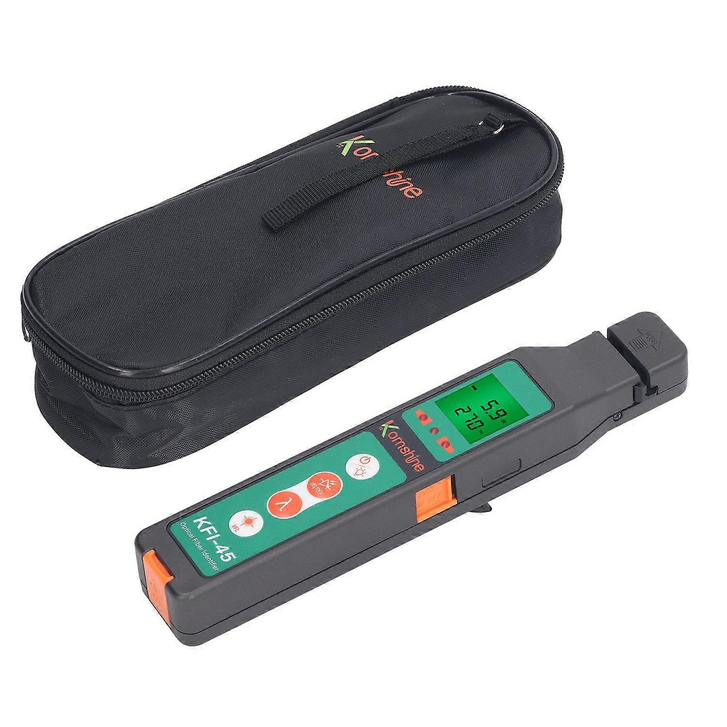 Optical Fiber Identifier LED Red Light Direction Identification Optical Power Detector VFL OFI 800 t