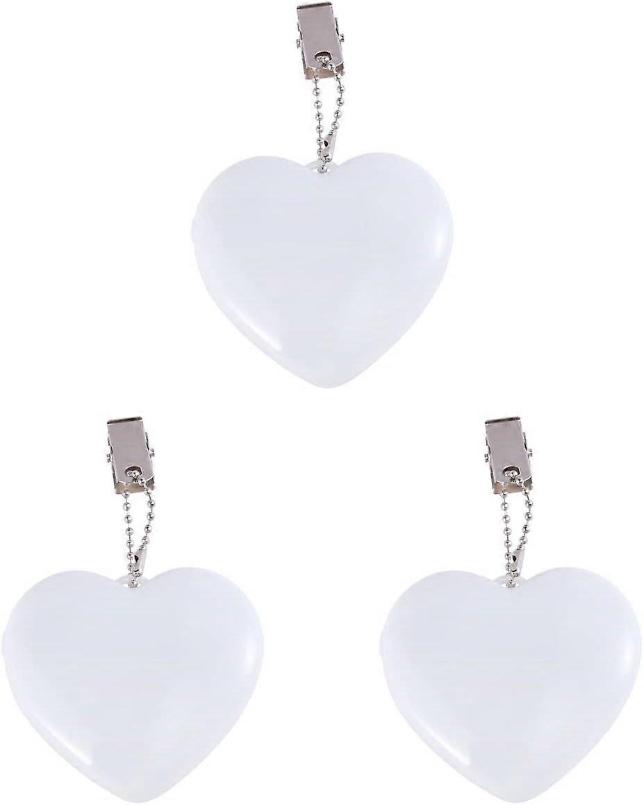 3pcs Purse Light Handbag Light, Sensor Touch Activated Mini Heart Shape Night