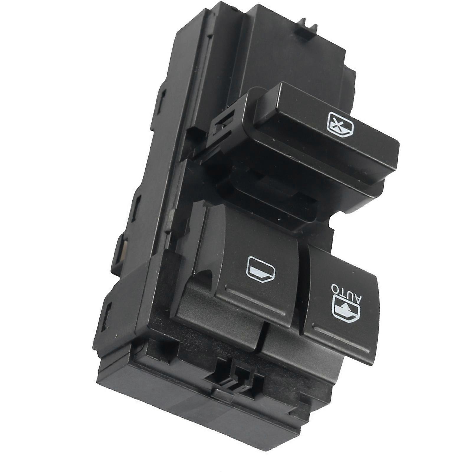 Universal Electric Window Switches Console Simple Installation Window Controller Modules 6RU959858B Replacement for Vehicle   Black