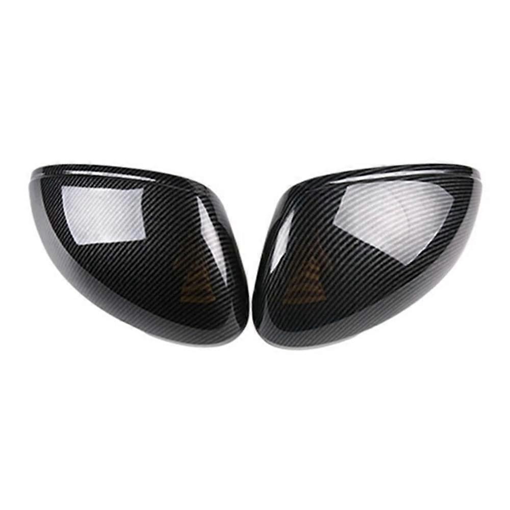 Carbon Fiber Side Mirror Covers 2 Pack for Macan 20112021 Rear View Cap Trim