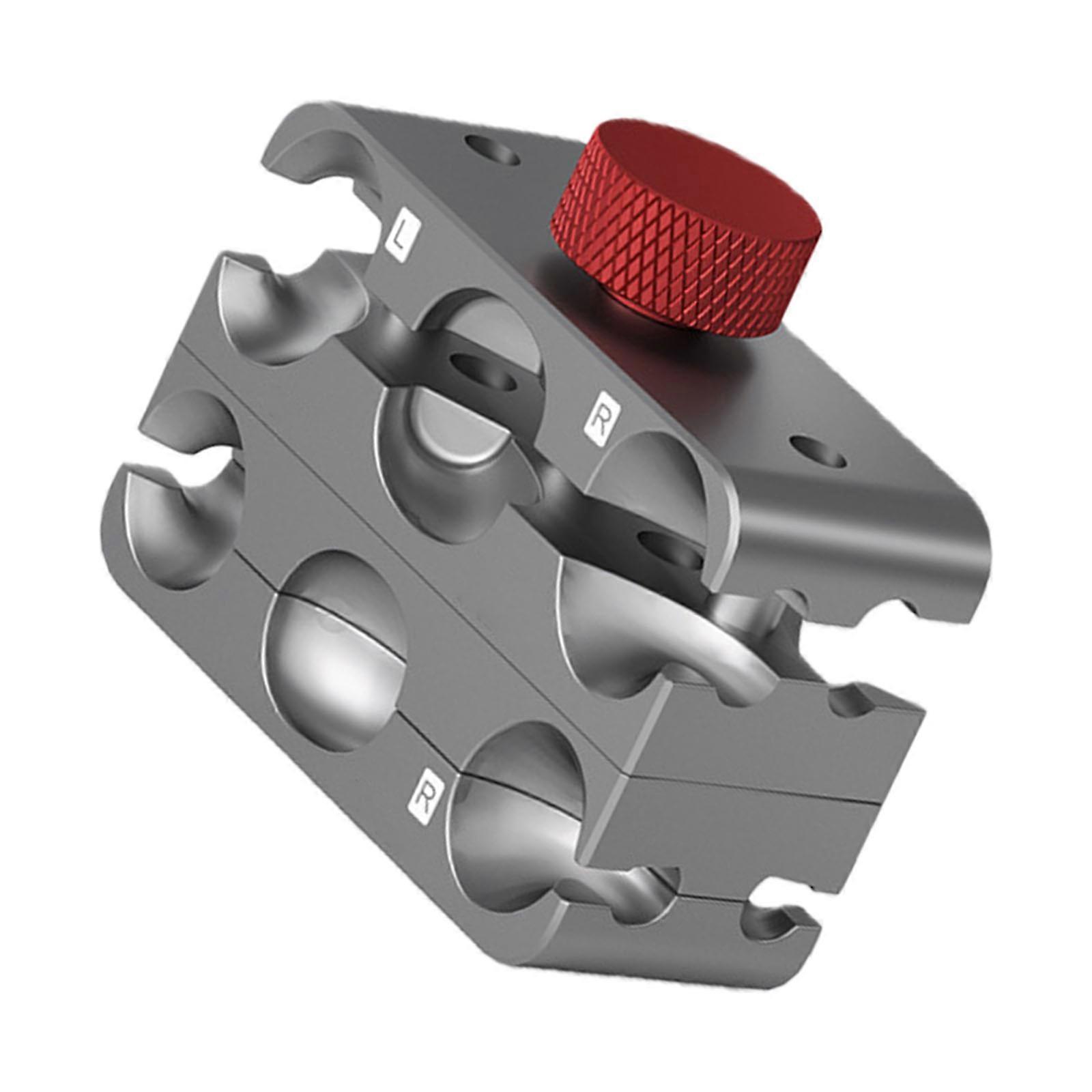 Professional 360 Rotating Headphone Clamp Tool High Density Aluminum Alloy for Secure Electronics Repair and DIY Maintenance Multicolor