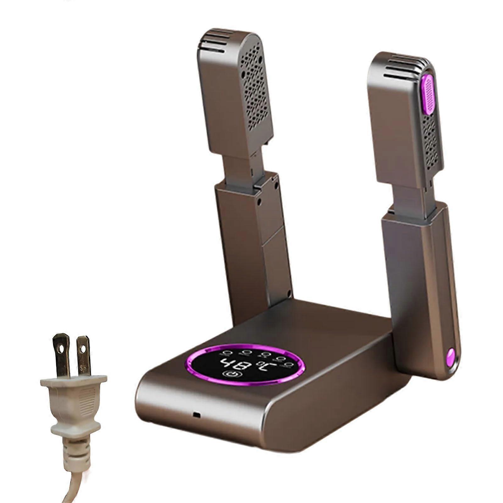 Electric Shoe and Boot Dryer with Heat Blower, Telescopic Design, Timer for Work Gear Drying