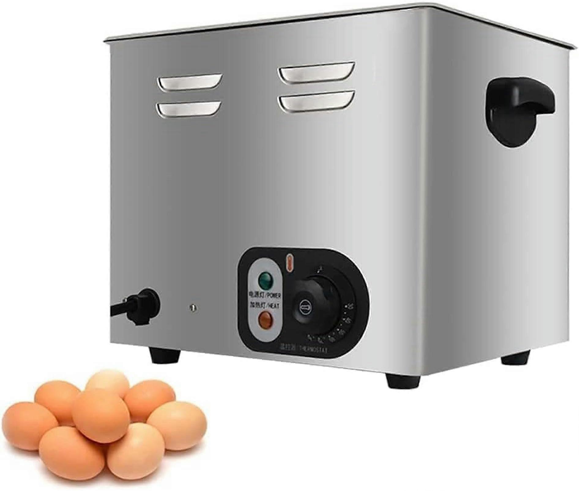 Commercial Electric Egg Cooker 60 Eggs Large Capacity Stainless Steel with Precise Temperature Control