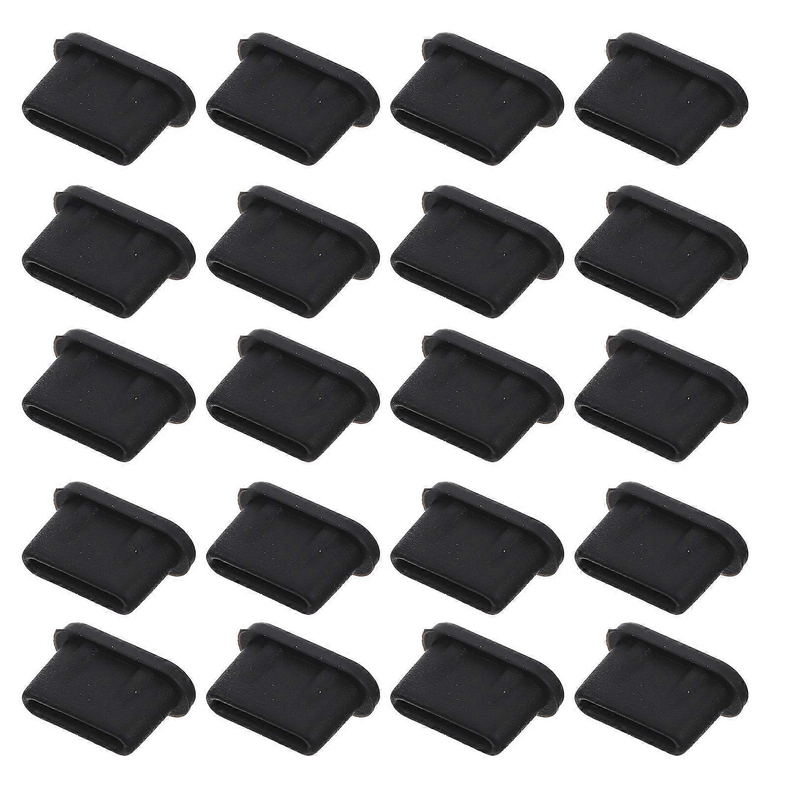 30pcs USB Port Plugs Replacement USB3.1 Type-C Dust Plug Laptop USB Stoppers