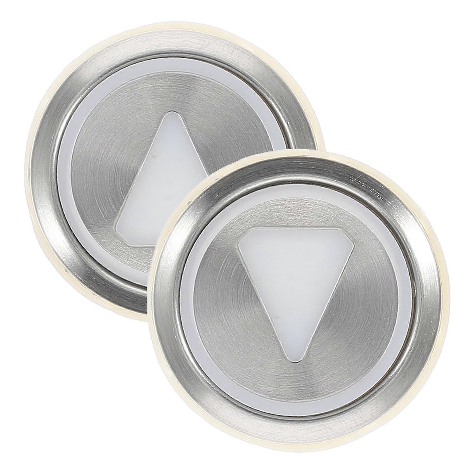2pcs Elevator Alarm Button Replacement Warning Bell Spare Part Mixed Style