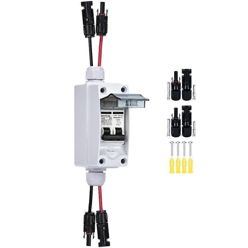 PV Isolator Switch DC500V IP65 Disconnect Circuit Breaker for Solar Panels