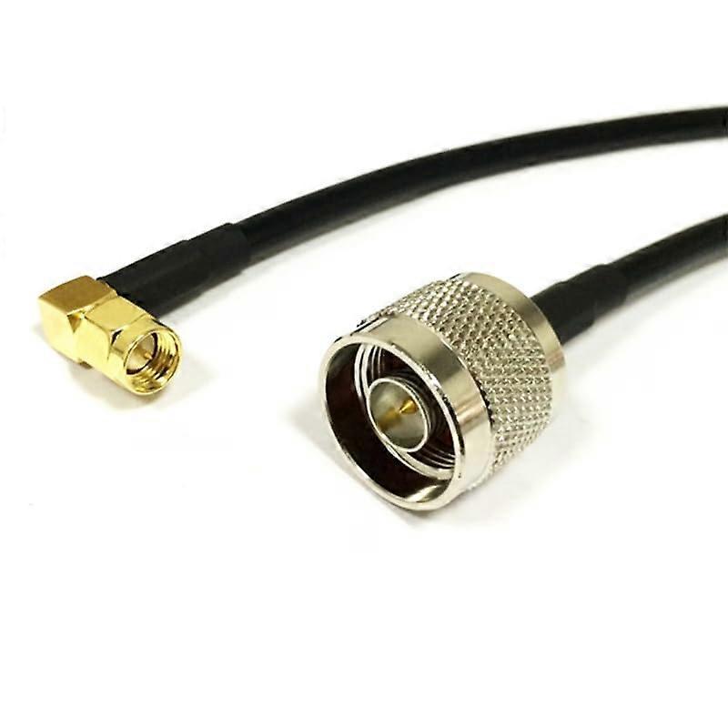 SMA Male Right Angle Pigtail Cable Adapter RG58 20CM for Wireless Router Secure RF Connection