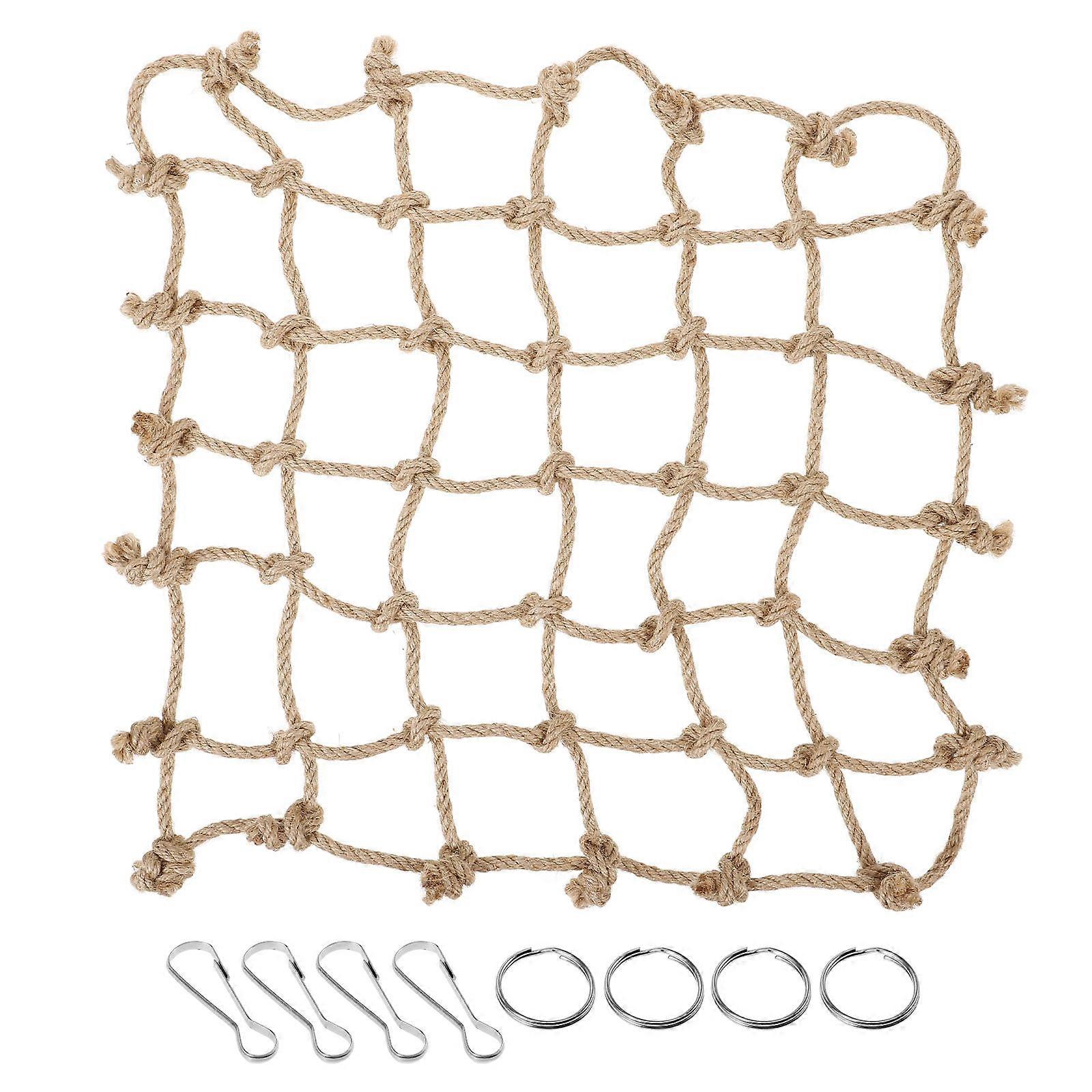 Bird Climbing Net Woven Hammock for Parrot Cage Hanging Toy