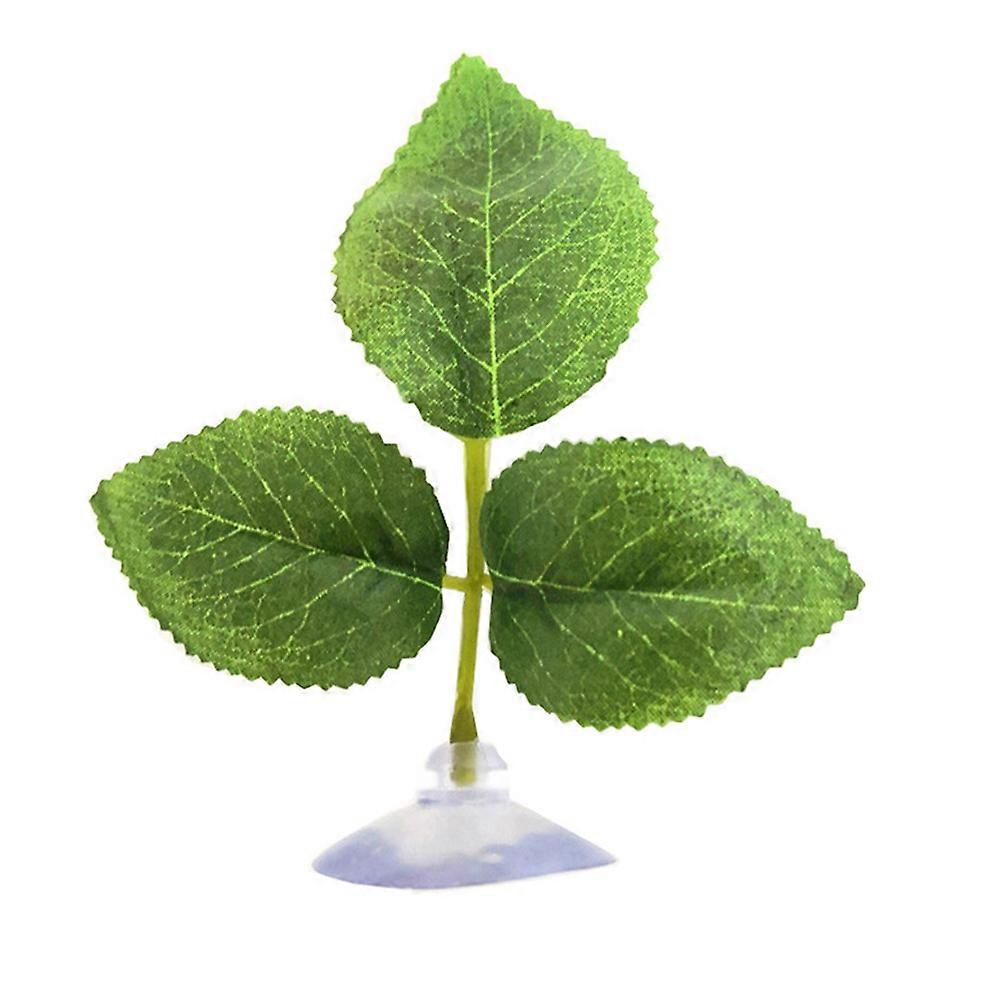Simulation Plants Aquarium Decoration for Betta Spawns Leaves Realistic Fish Tank Decor