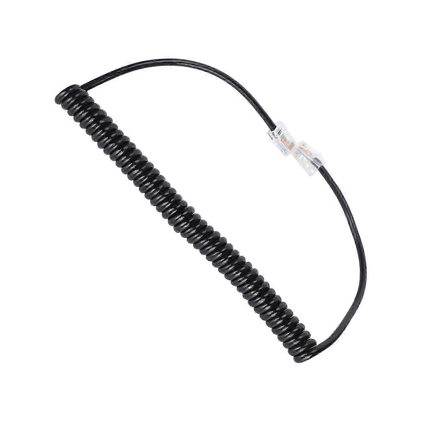 Handheld Microphone Cable PVC RJ?45 to RJ?45 Handheld Microphone Cable for Icom HM?151 IC?7000 IC?7100