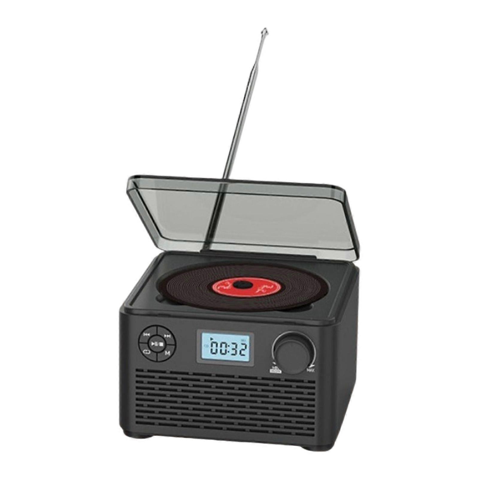 Portable CD Player Sturdy with FM Radio CD MP3 USB Headphone Jack for Home