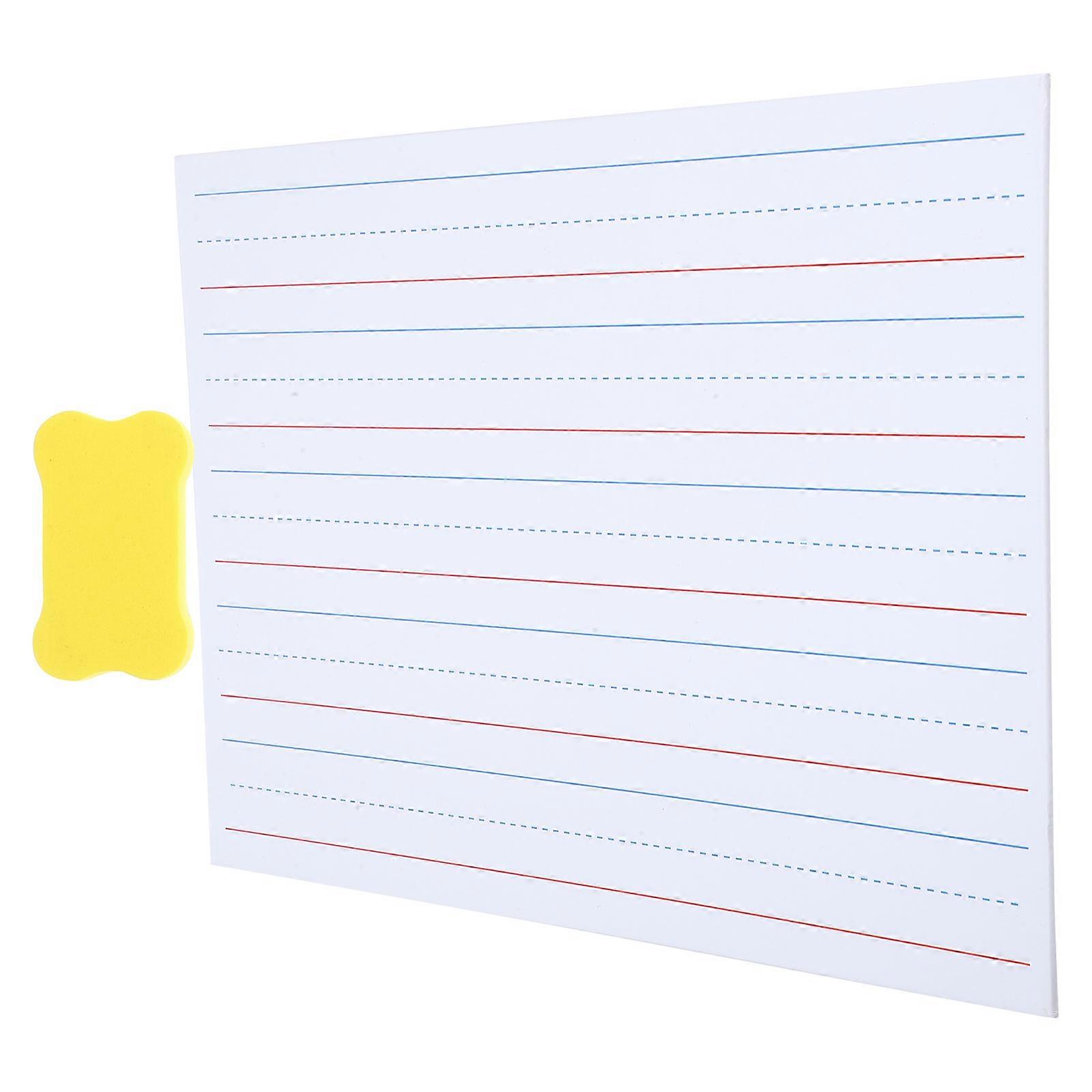 Erasable Writing Board White Dry Erase Board for Learning 1Set