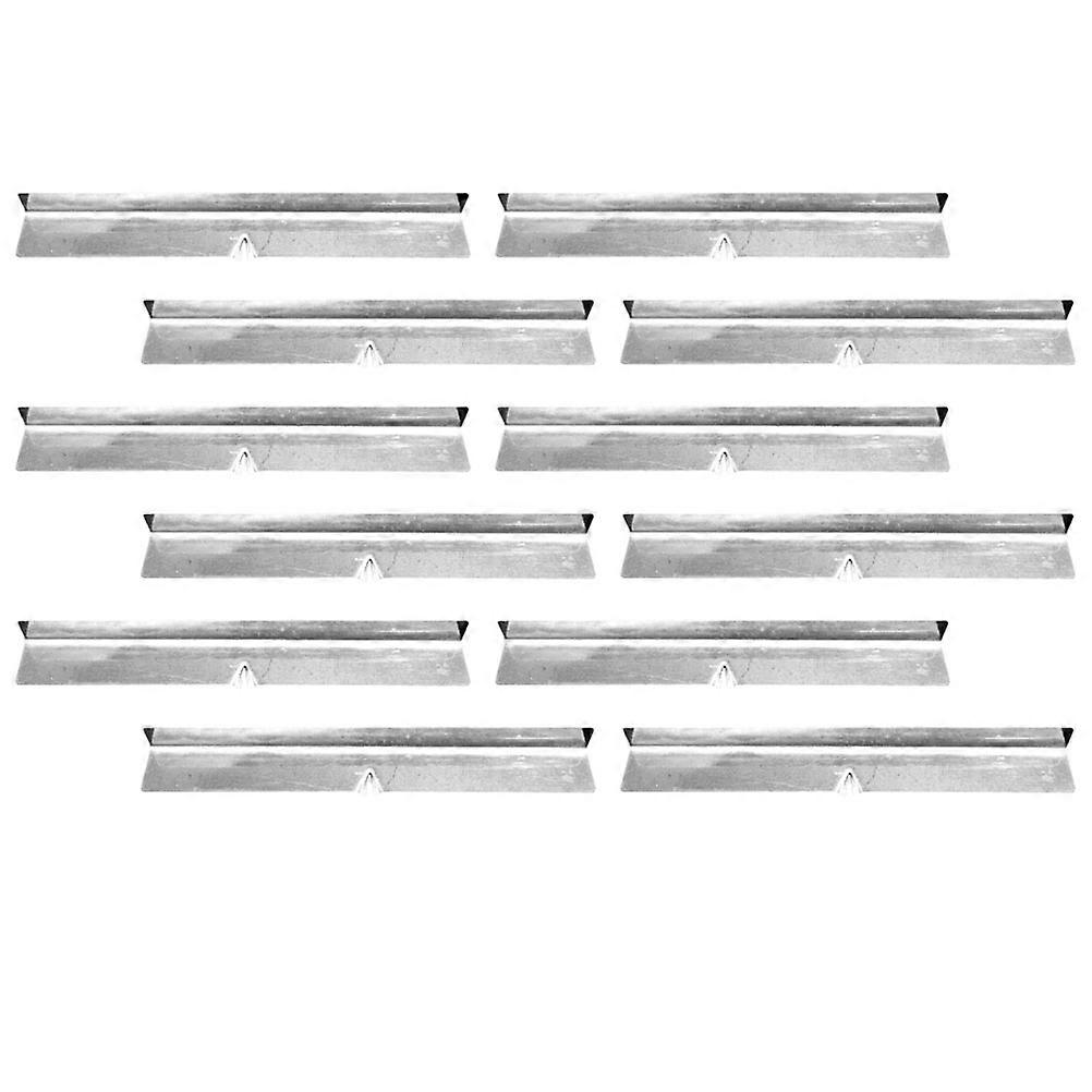 Silver Candle Wick Fixing Tool for DIY Use 12Pcs Stainless Steel Set