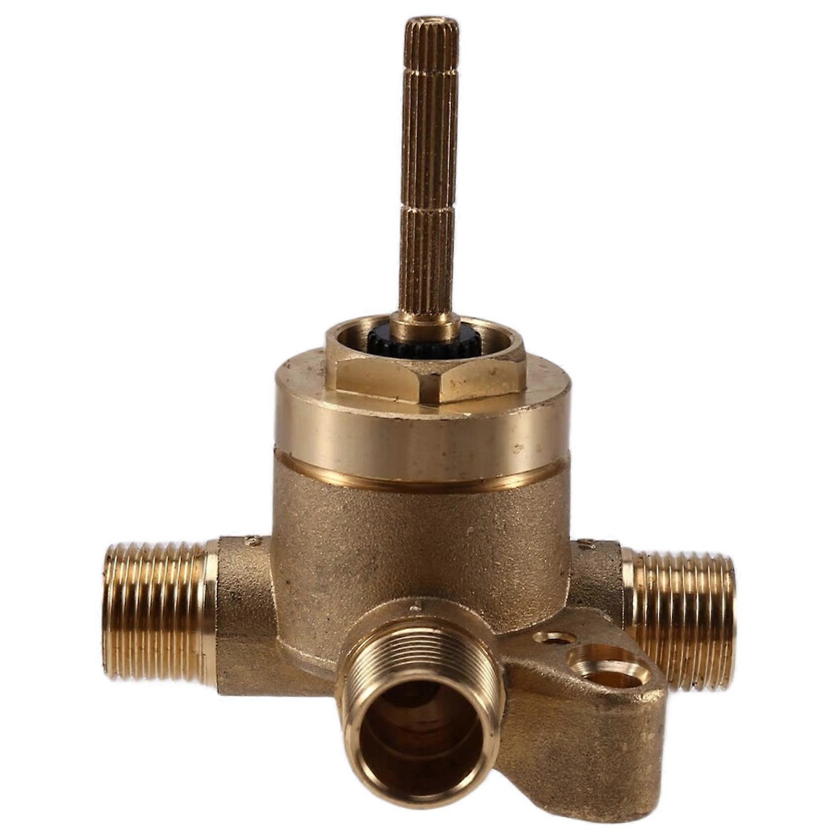 U231CI Function Diverter Valve Brass Structure 2 or 3 Function Diverter with   Inch CC/IPs Connection for Moen Valve