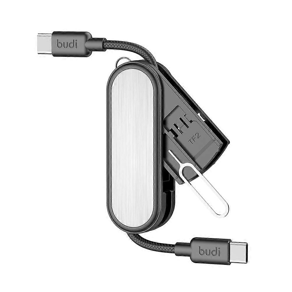 Type-C Adapter Cable, Can Store TF Card/NANO SIM Card/SIM Card Ejector Pin