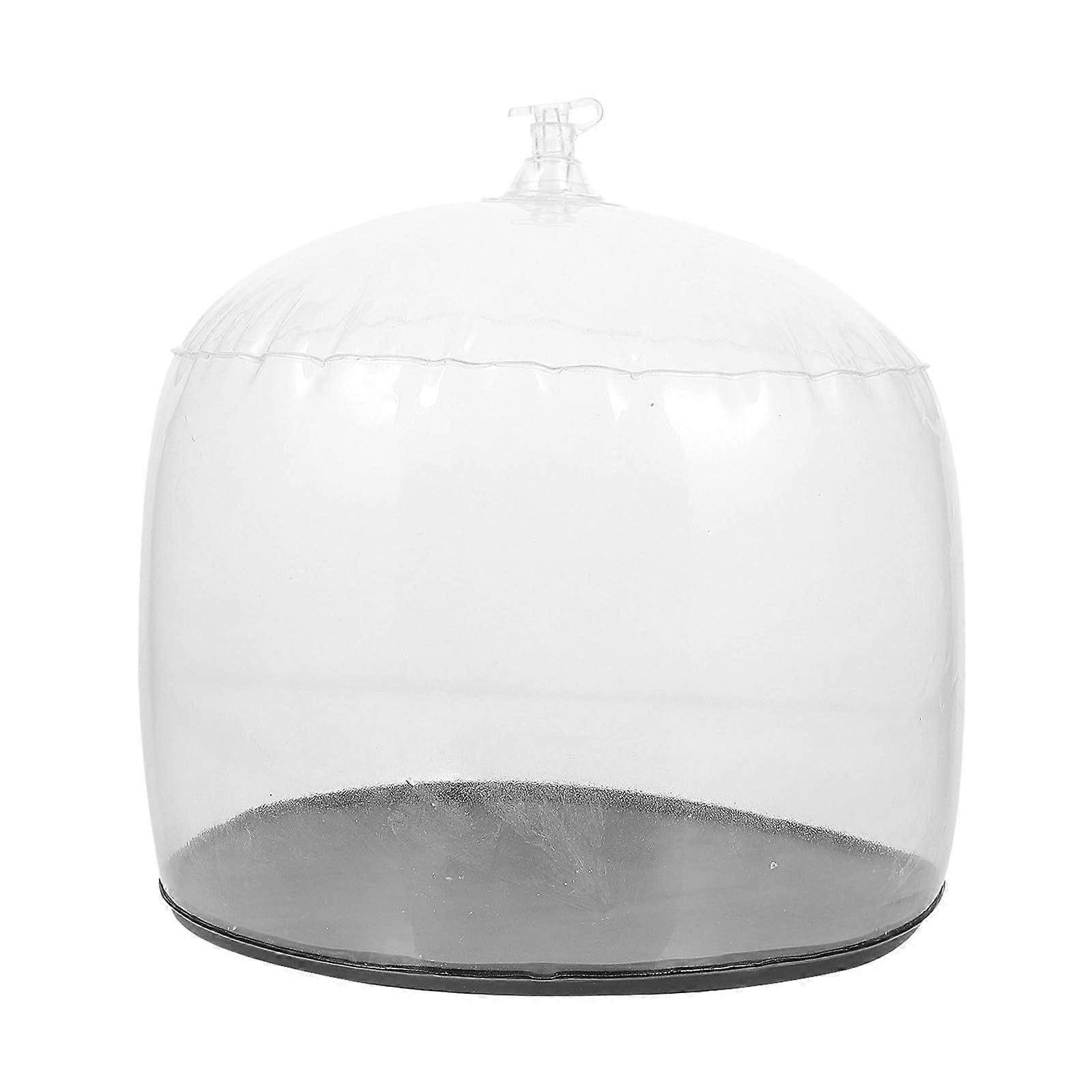 Hat Shaper and Cap Holder Inflatable Dome Maintains Baseball Cap Shape for Home Storage and Display