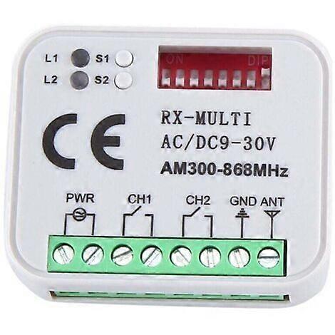 X X-HOUSE WiFi & RF Universal Controller - WiFi Smart Switch with RF Function, APP Control Gate Remote Control Work for Automatic Swing Sliding Gate O