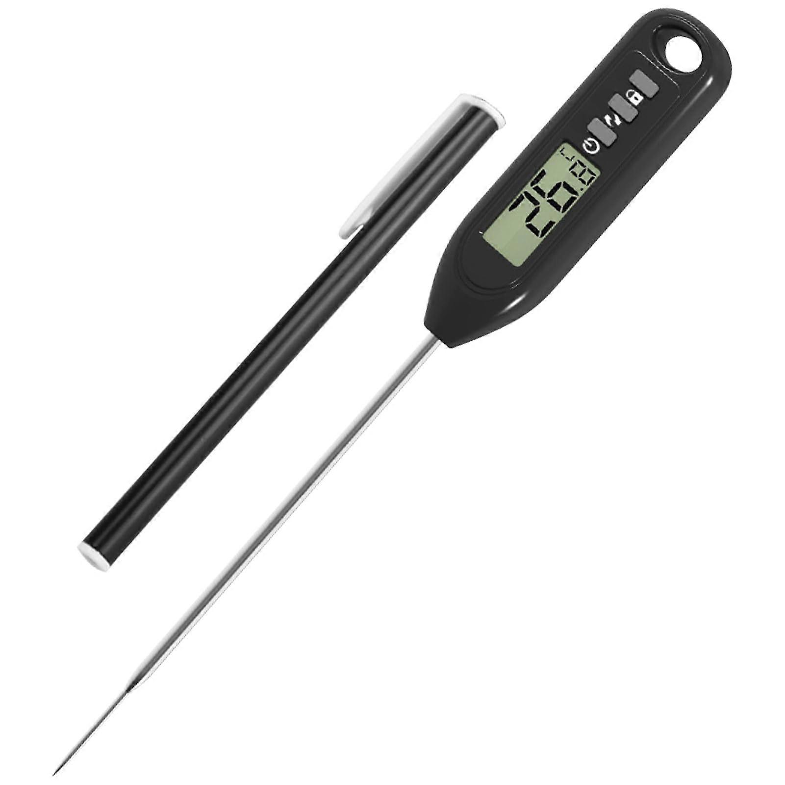 Digital Meat Thermometer Instant Read with Long HeatProof Probe Waterproof for BBQ Kitchen