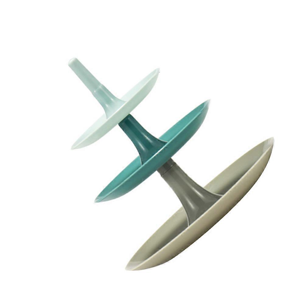 Tiered Serving Platter Cake Display Stand Large Size Multi Color Stacking 1Pcs