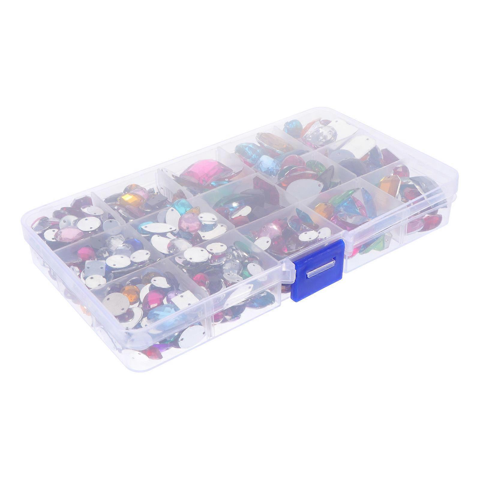 Flatback Rhinestones for Handmade Decoration 1Set Acrylic Material