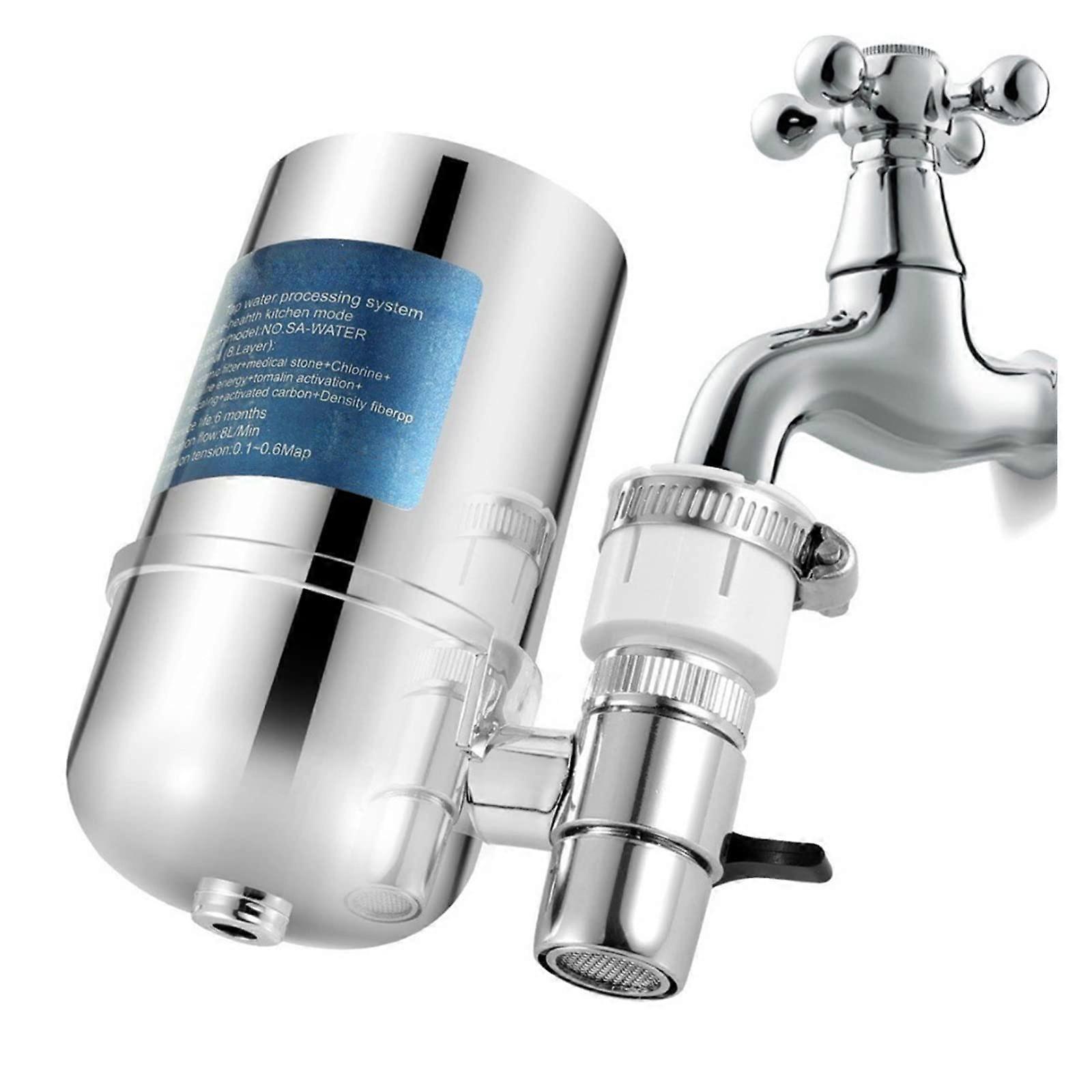 Under Sink Water Filter with 8Layer Ceramic Filtration,  Flow 8L/Min Reverse Osmosis System for Kitchen Tap