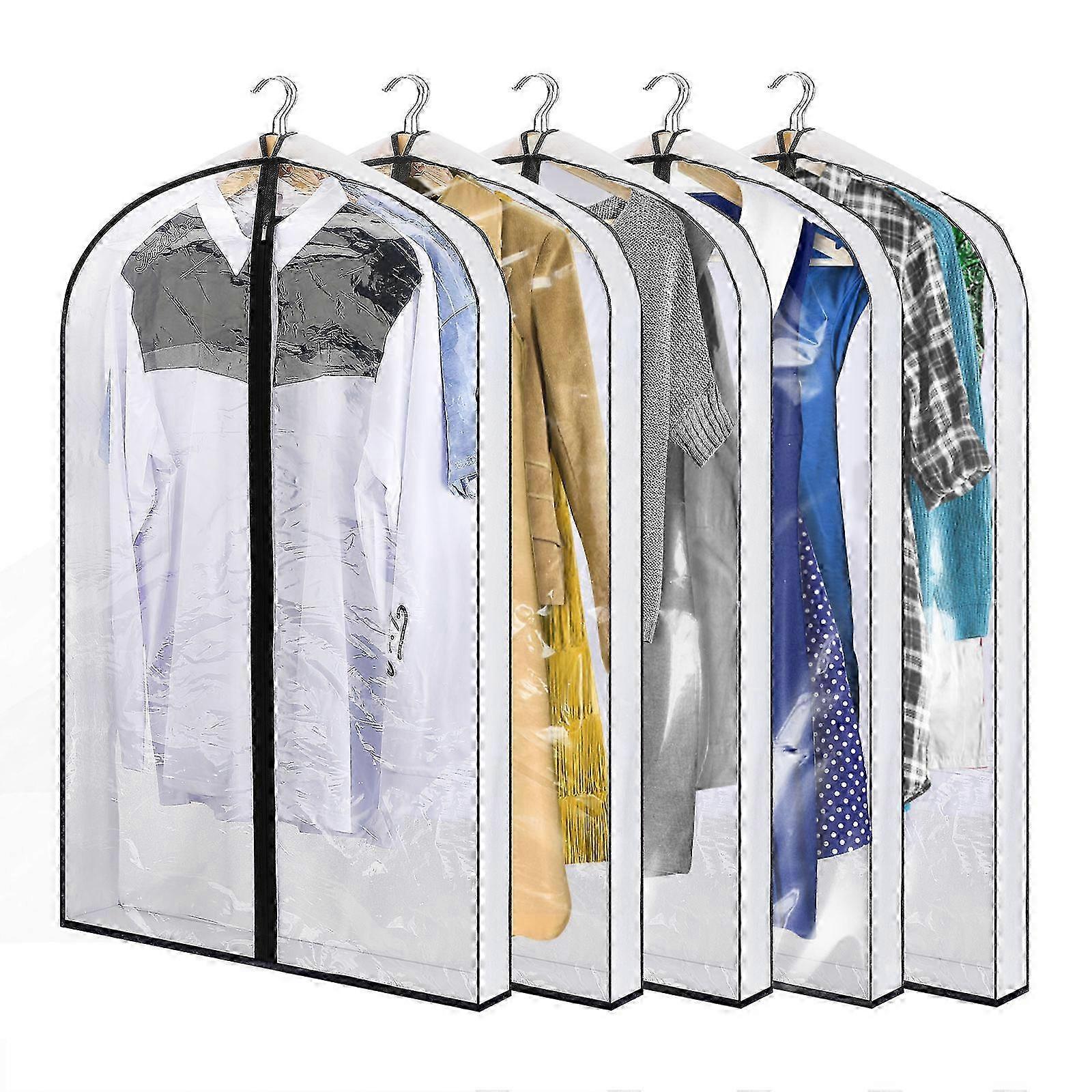 Transparent Hanging Clothes Covers, 5pcs Set 26-27s